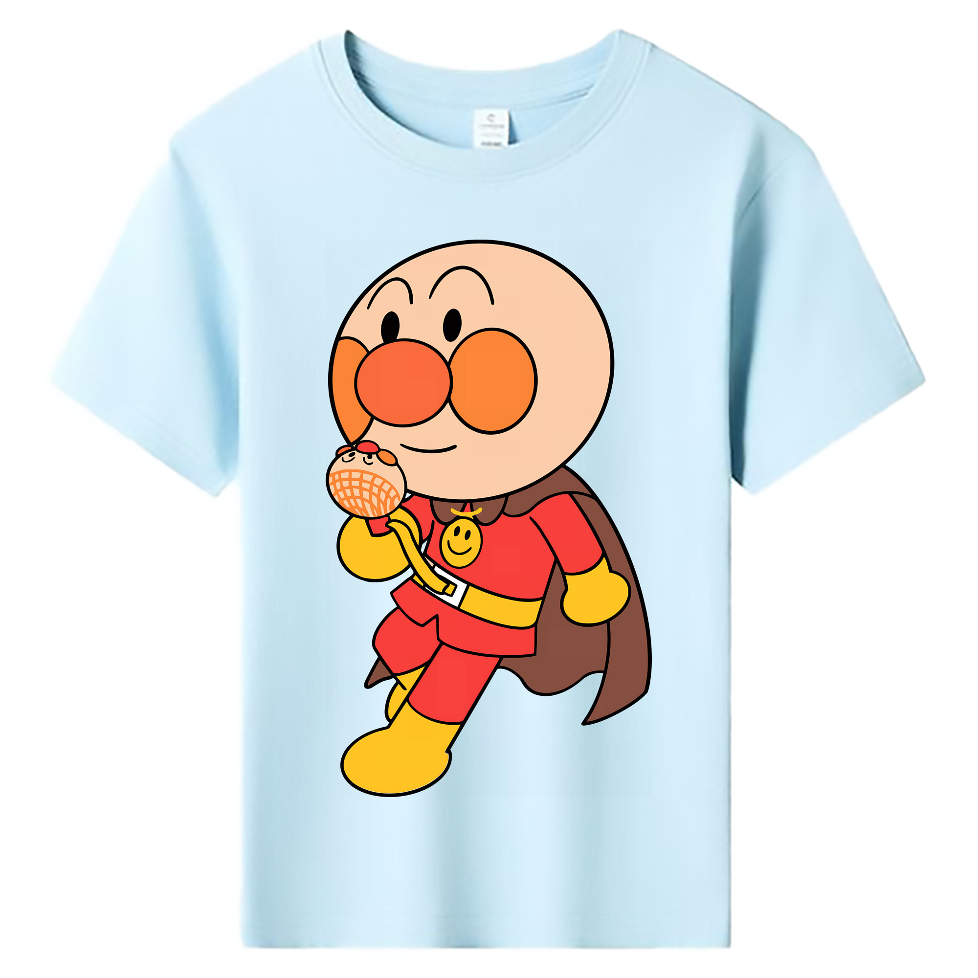 （画像用） アンパンマン Anpanman 綿100％キッズTシャツ（フロントプリント）